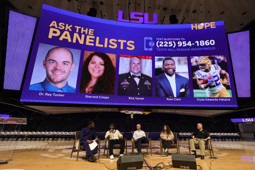 The Horizon Hope Foundation is proud to have supported the 3rd Annual Planting Seeds of Hope event Tuesday, February 24, at the LSU Pete Maravich Assembly Center (PMAC).